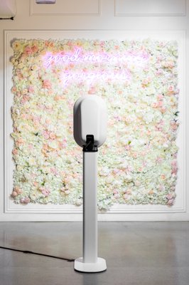 Photobooth and backdrop